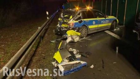Пьяный украинец на фуре раздавил полицейское авто в Нидерландах: есть жертвы (ФОТО, ВИДЕО)