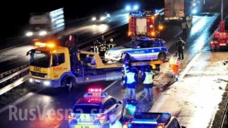 Пьяный украинец на фуре раздавил полицейское авто в Нидерландах: есть жертвы (ФОТО, ВИДЕО)