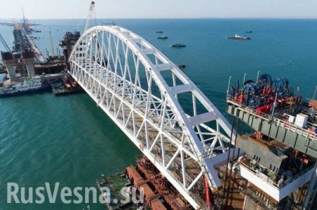 Пятилетка за три года: мост в Крым может быть готов раньше срока