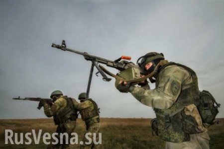 Народная милиция ЛНР провела учения спецназа и разведки