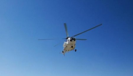 В Полтавской области вертолет врезался в телевизионную вышку и разбился