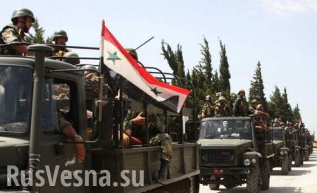 Сирийские войска перебрасываются на запад Дейр эз-Зора для мощного наступления