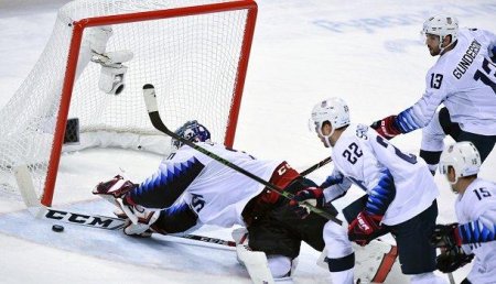 Вратарь сборной США восхитился игрой российских хоккеистов