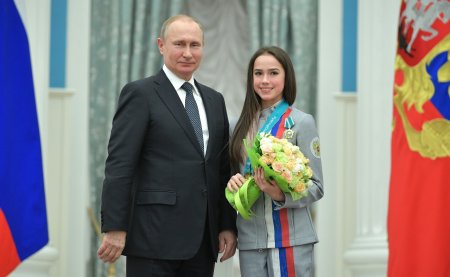 Путин вручил награды российским олимпийцам (ФОТО, ВИДЕО)
