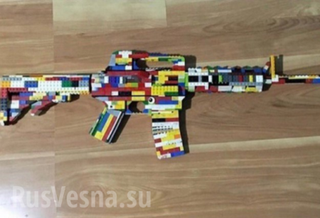 В США школьника арестовали за винтовку из Лего (ФОТО)