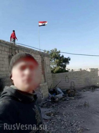 Это провал: «Белые каски» заявили о химатаке, а жители Восточной Гуты подняли флаг Сирии в поддержку армии (ФОТО)