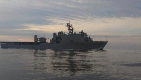 В Чёрное море вошёл корабль США с 500 морпехами на борту