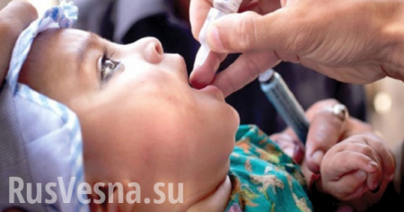 На Украине началась эпидемия полиомиелита