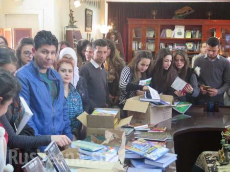 Дамаск: российские военные, сирийские студентки и русская литература — репортаж РВ (ФОТО)