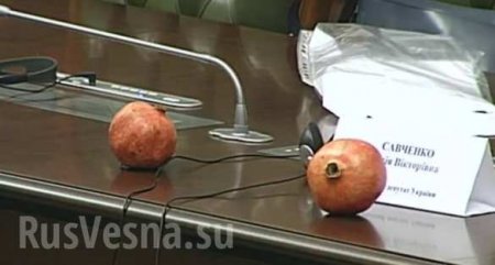 Савченко достала гранаты в Раде (+ВИДЕО, ФОТО)