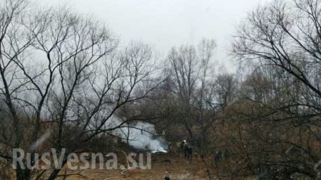 Вертолёт Ми-8 разбился в Хабаровске (ФОТО, ВИДЕО)
