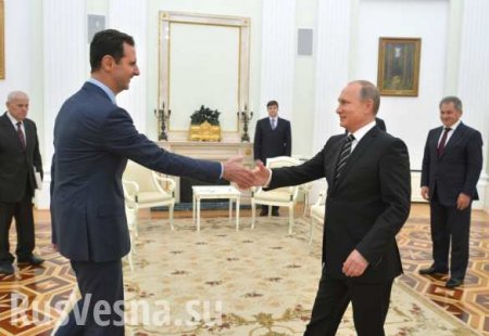 Асад поддержал идею создания морского пути Тартус-Севастополь