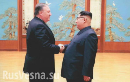 Опубликованы кадры со встречи Ким Чен Ына и Помпео (ФОТО)