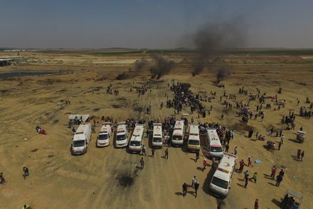 После решения Трампа: массовый гибель палестинцев в секторе Газа после столкновений израильской армией (ФОТО)