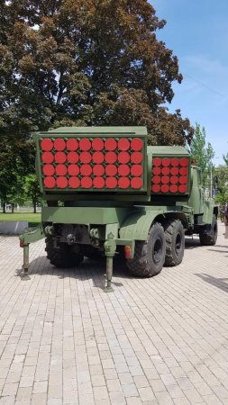 Выставка вооружения производства ДНР