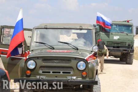 Большая победа: Армия России вошла в Растанский котёл, боевики трясут автоматами и поднимают флаги Сирии (ФОТО)