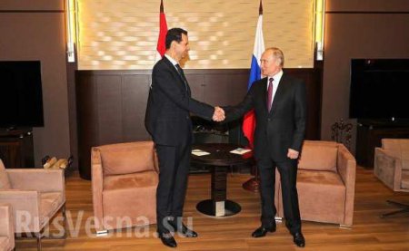 ВАЖНО: Асад прилетел в Россию и встретился с Путиным (+ФОТО)