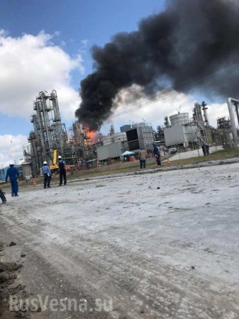 На заводе в США вспыхнул пожар, десятки пострадавших (ФОТО, ВИДЕО)