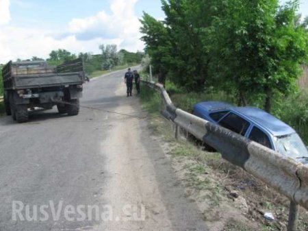 Машина с «ВСУшниками» упала в реку, есть жертвы (ФОТО)