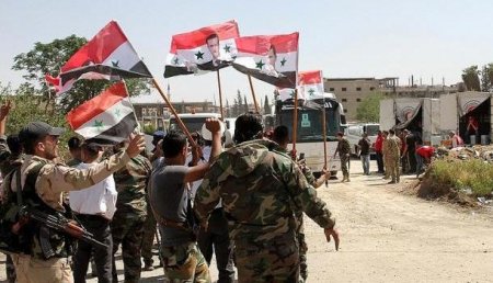 Сирийская армия полностью освободила город и провинцию Дамаск от исламистов