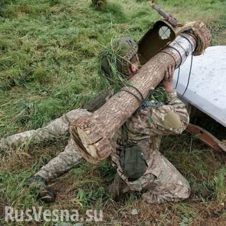Деревяшка, огонь! ВСУ «успешно применили» деревянные «Джавелины» на Донбассе (ФОТО)