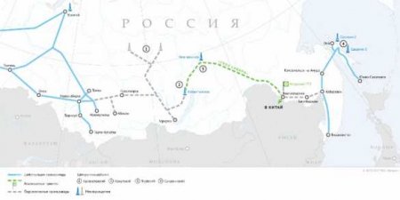 Газопровод «Сила Сибири» готов на 85%, — «Газпром» (ФОТО, КАРТА)
