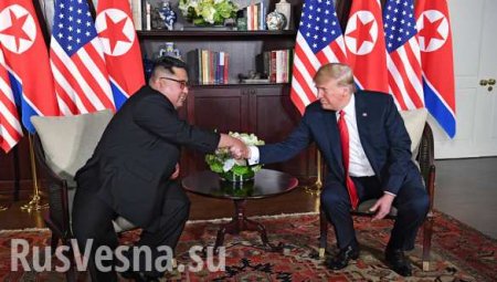 «Быстро и честно выполнять достигнутые договорённости» — какой документ подписали Ким Чен Ын и Трамп