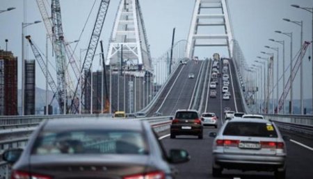 На Крымском мосту установили новый рекорд по трафику