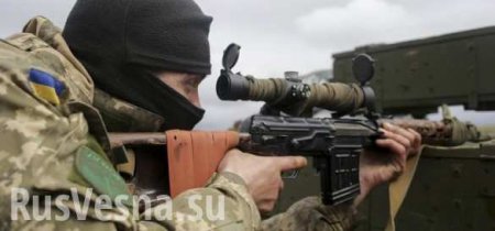 В Марьинку прибыли снайперы ВСУ: сводка о военной ситуации в ДНР