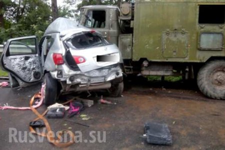Смертельное ДТП с грузовиком ВСУ произошло в Тернопольской области (ФОТО)