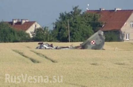 В Польше разбился МиГ-29, пилот погиб (ФОТО, ВИДЕО)