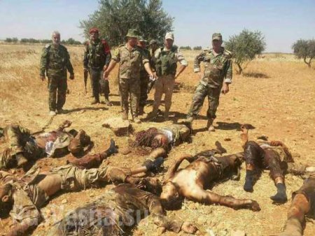 Кровавый провал в Сирии: боевики из России пошли на прорыв и были уничтожены (ФОТО 18+)