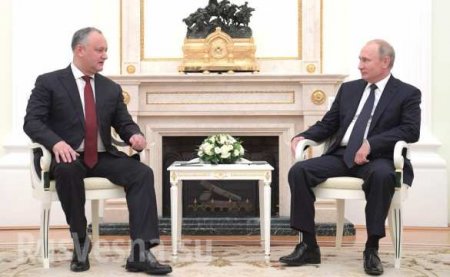 Президент Молдавии на встрече с Путиным резко высказался о выводе российских войск из Приднестровья (ФОТО)