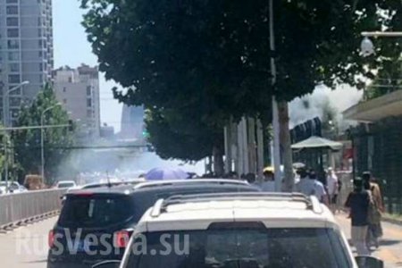 МОЛНИЯ: Взрыв произошёл у посольства США в Пекине (ФОТО, ВИДЕО)