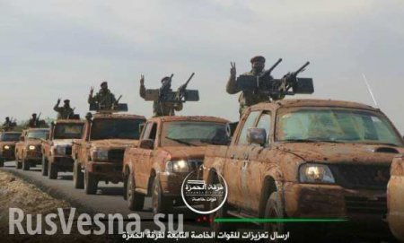 Сирия: Десятки тысяч боевиков и сотни единиц бронетехники готовятся к наступлению