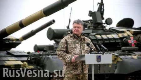 Порошенко показал «новый украинский» танк (ВИДЕО)