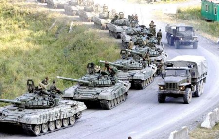 Страх и ужас Киева: колонны российской армии мчатся на Донбасс (ФОТО, ВИДЕО)