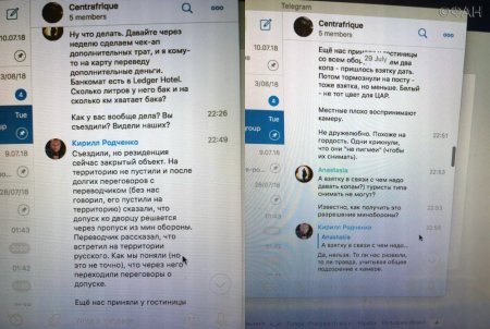 «Будьте пожёстче»: опубликована шокирующая переписка убитых в ЦАР российских журналистов