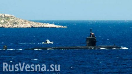 Ударная атомная подлодка США подошла к Средиземному морю (ФОТО)