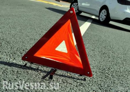 Украинские «копы» насмерть сбили пешехода и сбежали с места аварии (ФОТО)