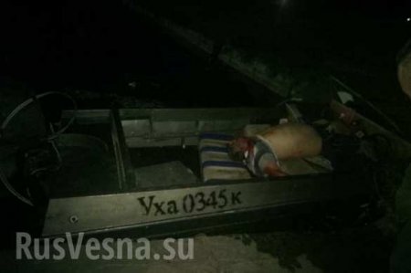 Пьяный украинец на лодке «Крым» протаранил российский танкер (ФОТО)