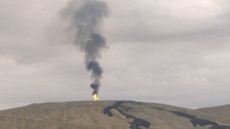 В Азербайджане произошло извержение огромного грязевого вулкана (ФОТО, ВИДЕО)
