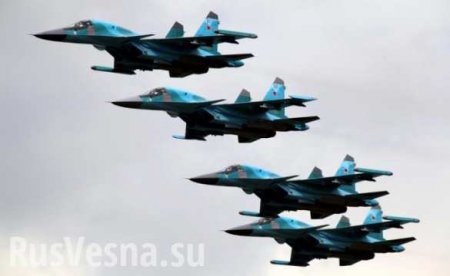Грозная сила России: Десятки боевых самолётов ВКС переброшены в Крым для ракетно-бомбовых ударов (ФОТО)