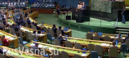 Порошенко выступил перед полупустым залом Генассамблеи ООН (ФОТО, ВИДЕО)