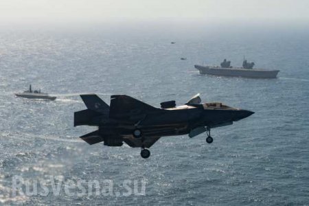 Британия посадила падающие F-35B на палубу «крупногабаритной морской цели» (+ВИДЕО, ФОТО)