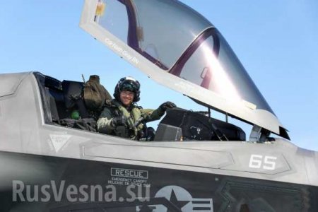 Британия посадила падающие F-35B на палубу «крупногабаритной морской цели» (+ВИДЕО, ФОТО)