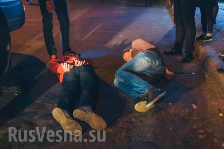 Це Европа: в киевском кафе постреляли охранников (ФОТО, ВИДЕО)