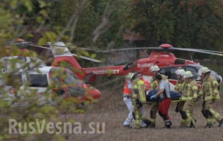 Страшное ДТП с туристическим автобусом в Германии: десятки раненых (ФОТО, ВИДЕО)