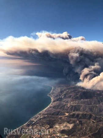 Калифорния в огне: число жертв растёт, лесные пожары уничтожают штат (ФОТО, ВИДЕО)