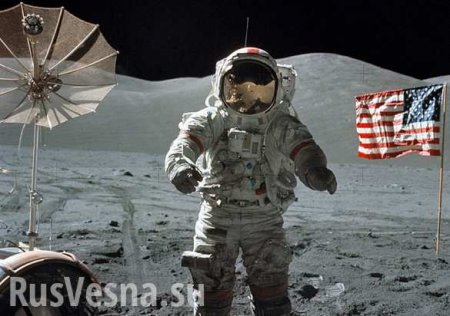 В «Роскосмосе» объяснили слова Рогозина о высадке американцев на Луну